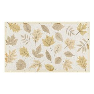 Rohožka 40x70 cm Autumn Neutral Leaves – Artsy Doormats vyobraziť