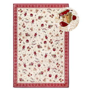 Červený koberec s vianočným motívom s prímesou bavlny 160x230 cm Toy's Delight Red Christmas – Villeroy&Boch vyobraziť