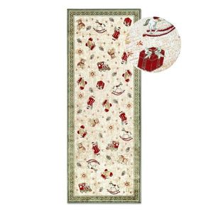 Zelený behúň s vianočným motívom s prímesou bavlny 80x200 cm Toy's Delight Green Christmas – Villeroy&Boch vyobraziť