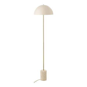Béžová stojacia lampa s kovovým tienidlom (výška 155 cm) Sheffield – House Nordic vyobraziť
