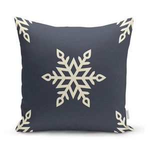 Obliečka na vankúš 43x43 cm Snowflakes – Mila Home vyobraziť