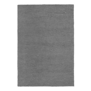 Sivý ručne tkaný vlnený koberec 200x290 cm Harris Boucle – Flair Rugs vyobraziť