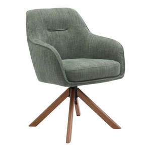 Zelené čalúnené jedálenské kreslá v súprave 2 ks Avola – Unique Furniture vyobraziť