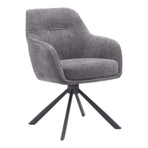 Sivé čalúnené jedálenské kreslá v súprave 2 ks Avola – Unique Furniture vyobraziť
