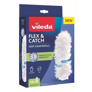 Náhradné návleky na prachovku v súprave 10 ks Flex&Catch – Vileda vyobraziť