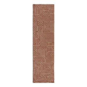 Behúň v terakotovej farbe 80x300 cm Kylo – Flair Rugs vyobraziť