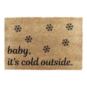 Rohožka s vianočným motívom z kokosového vlákna 40x60 cm Baby It's Cold Outside – Artsy Doormats vyobraziť