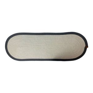 Jutový behúň na stôl 35x100 cm Wicker – Mila Home Luxury vyobraziť
