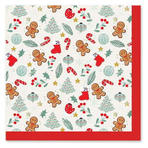 Obrúsky v súprave 20 ks 33x33 cm Cookie – Homéa vyobraziť