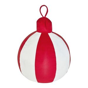 Plyšový dekoračný vankúš s vianočným motívom 25x30 cm Christmas Bauble – Catherine Lansfield vyobraziť