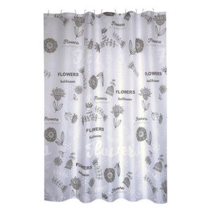 Sprchový záves 180x200 cm Flowers – MSV vyobraziť