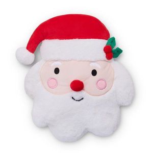 Plyšový dekoračný vankúš s vianočným motívom 38x32 cm Christmas Santa – Catherine Lansfield vyobraziť