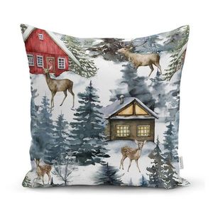 Obliečka na vankúš 43x43 cm Winter Scenery – Mila Home vyobraziť
