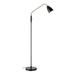 Čierna LED stojacia lampa so stmievačom s kovovým tienidlom (výška 140 cm) Patro – Markslöjd vyobraziť