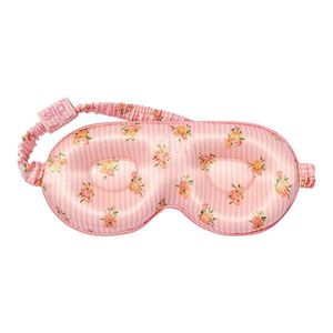 Oranžová/ružová hodvábna maska na spanie Contour Petal – slip vyobraziť