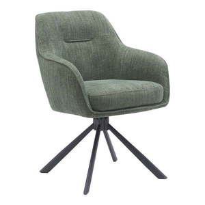 Zelené čalúnené jedálenské kreslá v súprave 2 ks Avola – Unique Furniture vyobraziť