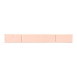 Svetloružový TV stolík 176x22x32, 5 cm Mistral – Hammel Furniture vyobraziť