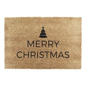 Rohožka s vianočným motívom z kokosového vlákna 40x60 cm Merry Christmas – Artsy Doormats vyobraziť