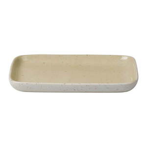 Béžový keramický servírovací tanier Blomus Sablo, 13, 5 x 10 cm vyobraziť