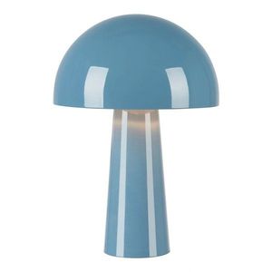 Modrá stolová lampa s kovovým tienidlom (výška 36 cm) Mantar – Markslöjd vyobraziť