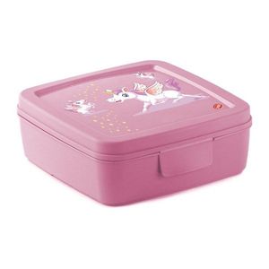 Ružový detský desiatový box Unicorn – Snips vyobraziť