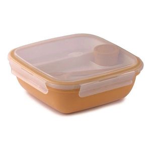 Delený desiatový box s príborom Fresh – Snips vyobraziť