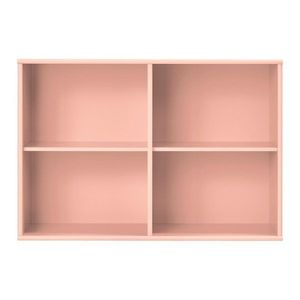 Ružová závesná knižnica 89x61x32, 5 cm Mistral – Hammel Furniture vyobraziť