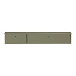Khaki TV stolík 136x22x32, 5 cm Mistral – Hammel Furniture vyobraziť