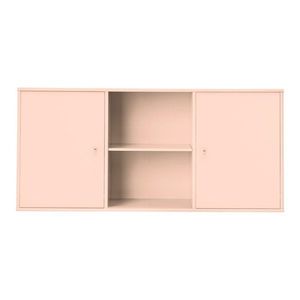 Svetloružová závesná komoda 133x61x42 cm Mistral – Hammel Furniture vyobraziť