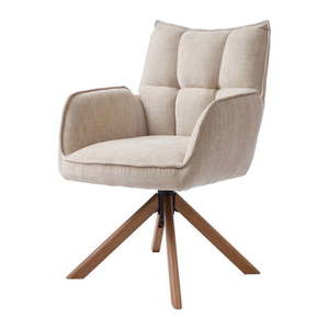 Krémovobiele čalúnené jedálenské kreslá v súprave 2 ks Marilla – Unique Furniture vyobraziť