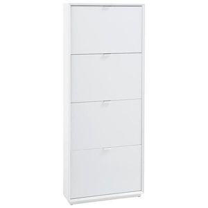 Xora VÝKLOPNÁ SKRINKA NA TOPÁNKY, biela, farba ušľachtilej ocele, 65/160/18 cm vyobraziť