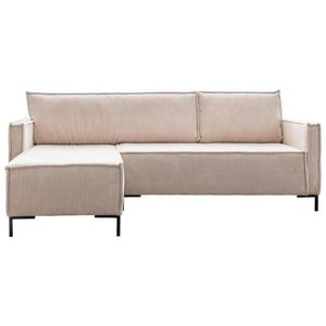 MID.YOU ROHOVÁ SEDACIA SÚPRAVA, textil, béžová vyobraziť