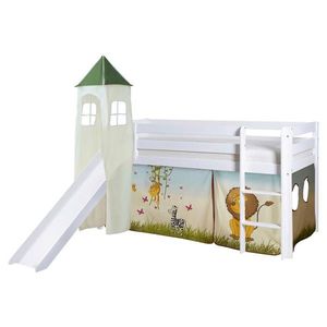 MID.YOU POSTEĽ S PRIESTOROM NA HRU, 90/200 cm viacfarebná, biela vyobraziť