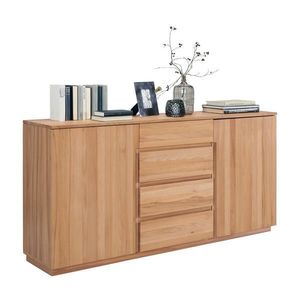 Linea Natura ŠIROKÁ KOMODA, jadrový buk, farba buka, 180/89, 2/41 cm vyobraziť