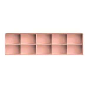 Ružová závesná knižnica 220x61x42 cm Mistral – Hammel Furniture vyobraziť