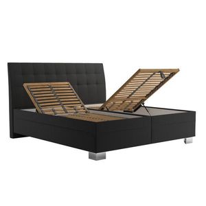 XXXL ČALÚNENÁ POSTEĽ, 180/200 cm, tmavosivá vyobraziť