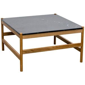 MID.YOU KONFERENČNÝ STOLÍK, prírodná farba, čierna, drevo, kameň, 80/45/80 cm vyobraziť