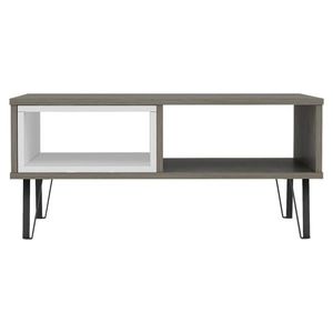 Livetastic KONFERENČNÝ STOLÍK, biela, tmavý dub, kompozitné drevo, 90/60/41, 1 cm vyobraziť