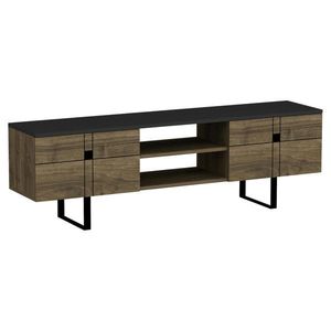 Livetastic NÍZKA KOMODA, tmavý dub, 160/50/35 cm vyobraziť