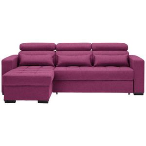 Carryhome ROHOVÁ SEDACIA SÚPRAVA, textil, bobuľová vyobraziť