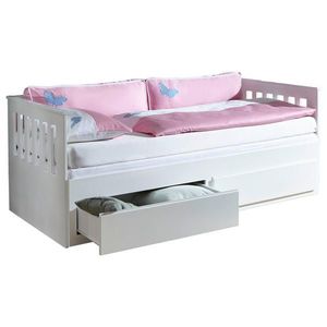 Carryhome VÝSUVNÁ POSTEĽ, 90-180/200 cm biela vyobraziť