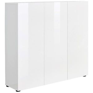 Xora SKRINKA NA TOPÁNKY, biela, 120/115/34 cm vyobraziť