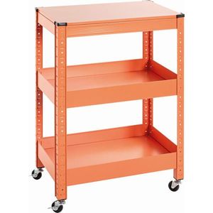 XXXL SERVÍROVACÍ VOZÍK, oranžová, 50/32/75 cm vyobraziť