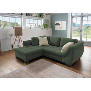 MID.YOU ROHOVÁ SEDACIA SÚPRAVA, textil, zelená vyobraziť