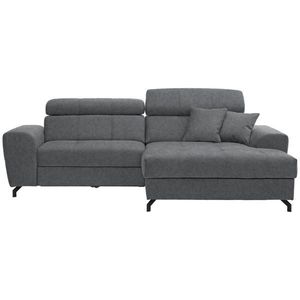 Carryhome ROHOVÁ SEDACIA SÚPRAVA, textil, sivá vyobraziť
