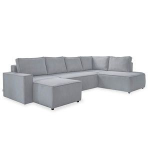 MID.YOU SEDACIA SÚPRAVA, textil, svetlosivá vyobraziť