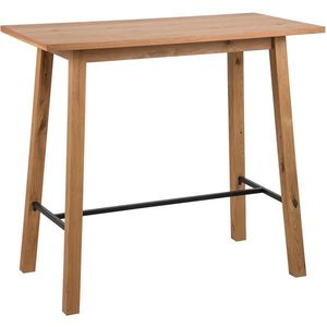 Carryhome BAROVÝ STÔL, divoký dub, čierna, farba duba, 117/58/105 cm vyobraziť