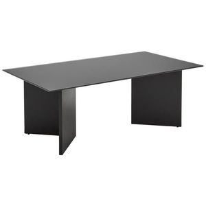 Livetastic KONFERENČNÝ STOLÍK, čierna, kov, sklo, 110/60/40 cm vyobraziť