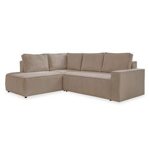 MID.YOU ROHOVÁ SEDACIA SÚPRAVA, textil, taupe vyobraziť