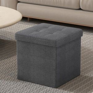 XXXL ÚLOŽNÝ BOX NA SEDENIE, textil, kompozitné drevo, 38/38/38 cm vyobraziť